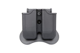 PORTE CHARGEUR DOUBLE GLOCK NOIR CYTAC