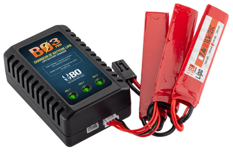 CHARGEUR DE LIPO AUTO BO3 7,4V / 11,1V