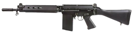 FN FAL CA58 BLACK AEG CLASSIC ARMY