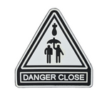 PATCH PVC DANGER CLOSE