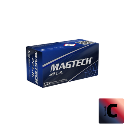 Cartouche 22lr subsoniques Magtech x50