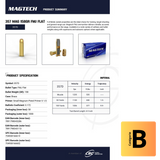 Cartouches MAGTECH 357 MAG 158GR FMJ