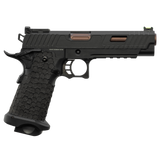 Pistolet GBB Golden Eagle Hi-Capa 5.1 Noir/Bronze airsoft