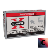 Cartouches Slug Winchester 12/70 Super-X 28 g x5