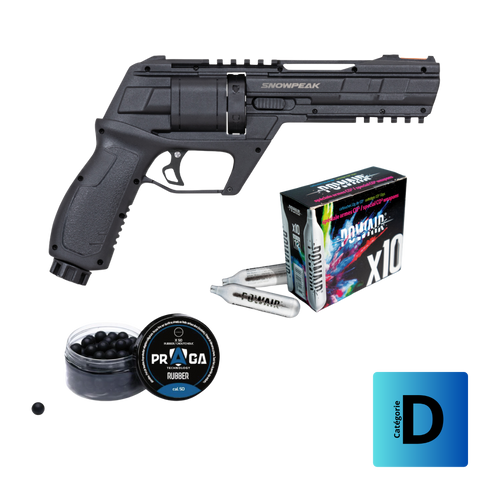 Pack revolver CP300 C50 13J+Co2+Billes