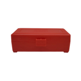 Boite de rangement rouge 50 mun 9mm