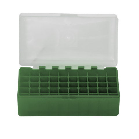 Boite de rangement Vert 50 mun Cal 223/5.56mm