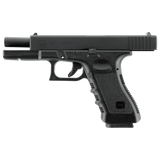 PIST GLOCK 17 CULASSE EN ALUMINIUM FRAISE CNC BBS 6MM GAZ <1J