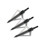 Lot de 3 pointes de chasse broadhead