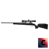 Pack carabine SAVAGE AXIS XP SR INT. 56CM 1/2×28 CAL.222 + Lunette