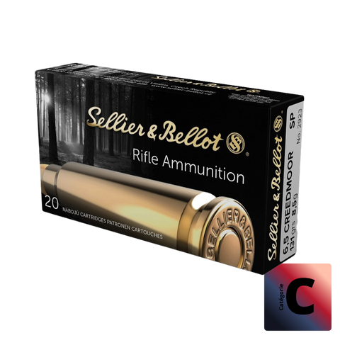 Cartouches 6.5 CREEDMOOR SP 8.5gr