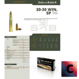 Cartouches SB 30-30 WIN SP
