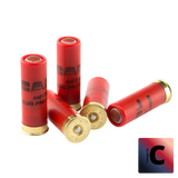 Cartouches 12/67mm Gomm-Cogne à balle caoutchouc