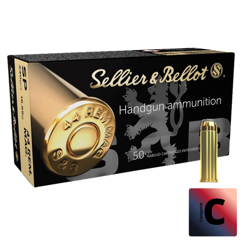 Cartouches SB 44 REM. MAG. SP 15,55g
