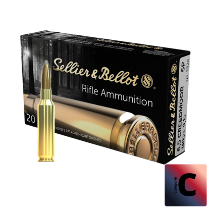 Cartouches SB 6,5 CREEDMOOR SP 9,1g