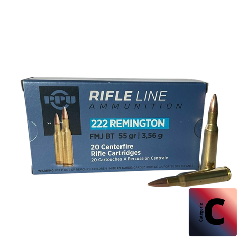 Cartouches 222 Rem PARTIZAN