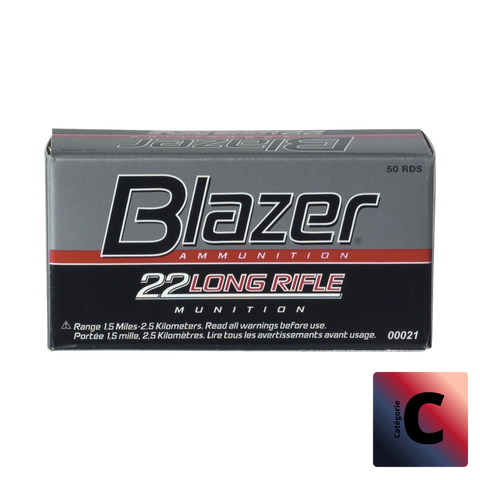 CCI BLAZER HV 22LR LRN 40GR 2.59g Boite de 50