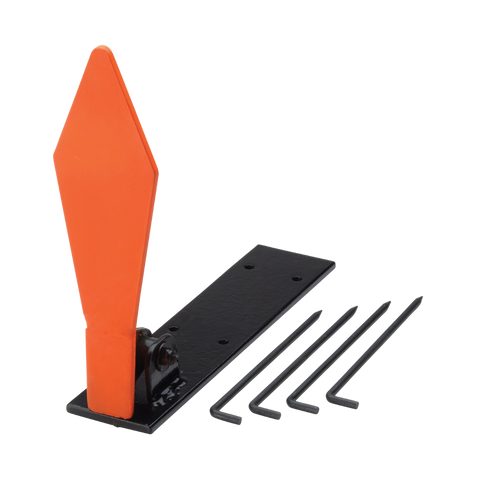 Cible basculante losange Champion pour calibre .22 lr
