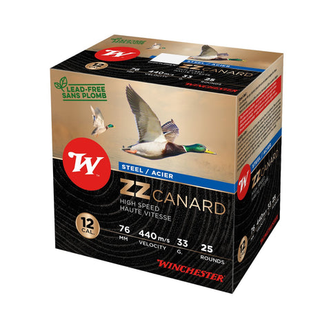 CARTOUCHES 12/76 ZZ CANARD 33G PB3 X25