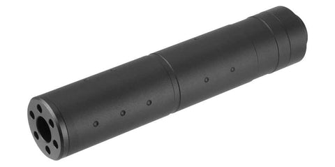 Silencieux aluminium 155mm Dot noir
