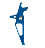 Détente AEG V2 Speed Flat Skeleton bleue