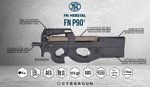 P90 FN HERSTAL CYBERGUN NOIR 1.6 J
