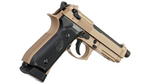 M9 A1 KJ WORKS CO2 BLOWBACK TAN 0.8 J