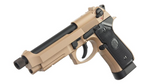 M9 A1 KJ WORKS CO2 BLOWBACK TAN 0.8 J