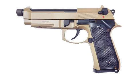 M9 A1 KJ WORKS GAZ BLOWBACK TAN 0.8 J