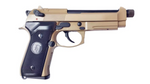 M9 A1 KJ WORKS GAZ BLOWBACK TAN 0.8 J