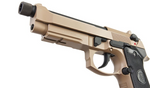 M9 A1 KJ WORKS GAZ BLOWBACK TAN 0.8 J