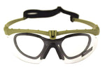 Lunettes Battle Pro Noir/Clear avec insert