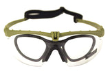 Lunettes Battle Pro Noir/Clear avec insert