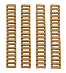 LOT 4 CACHE RAIL PICATINNY TAN