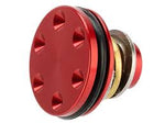 TETE DE PISTON ALU ROUGE 6 TROUS